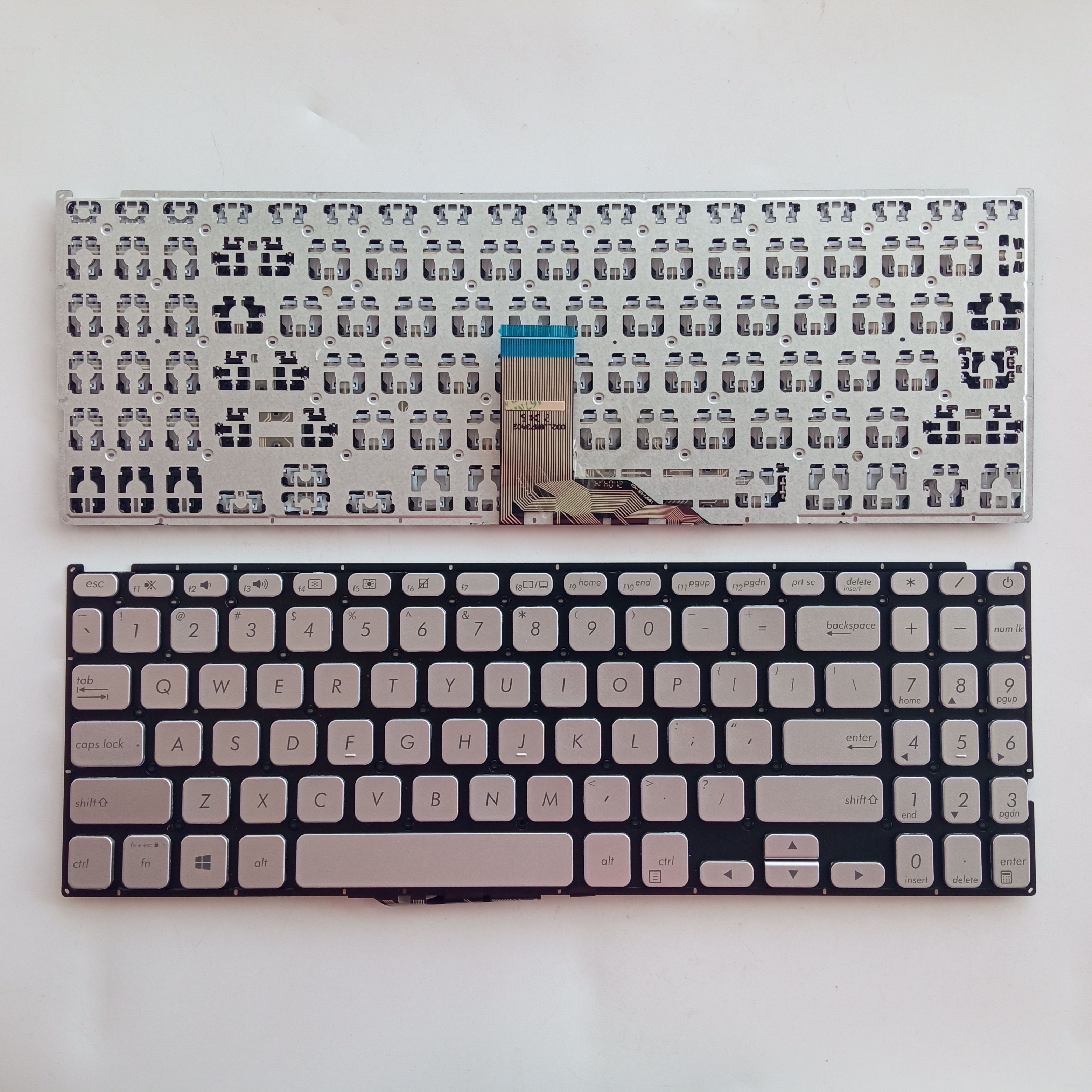 Picture of New Replacement Laptop Keyboard For ASUS X512 SILVER (OEM) US Layout